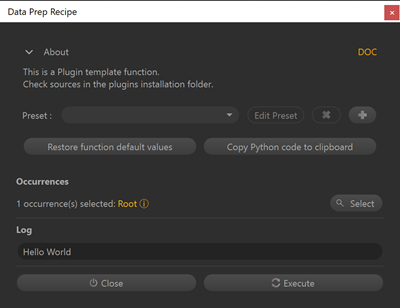 Creating a Plugin